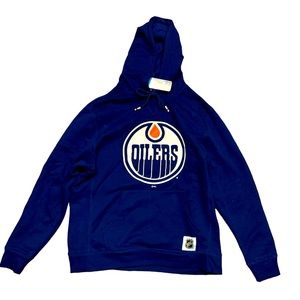 NWT Edmonton Oilers Hoodie with Pockets. Small,official licensed produc…